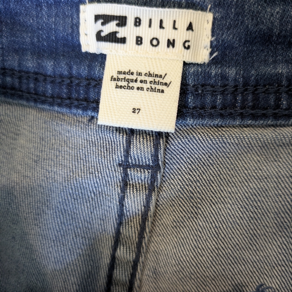 Billabong Women's Free Fall Cropped Jeans - Picture 9 of 11